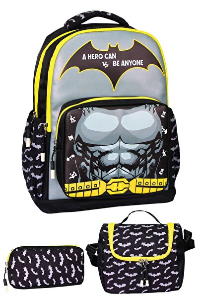 GALB LEATHER 3-Piece Elementary School School Bag for Girls and Boys with Lun...