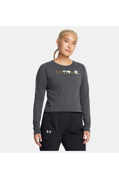 Under Armour Kadın UA Trail Run Uzun Kollu T-shirt 1386347-016