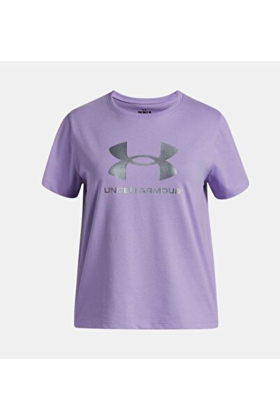 Under Armour Kız Çocuk UA Rival Shimmer Kısa Kollu T-Shirt 6004129-538