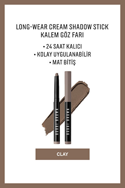 BOBBI BROWN Long-wear Cream Shadow Stick Kalem Göz Farı - Clay