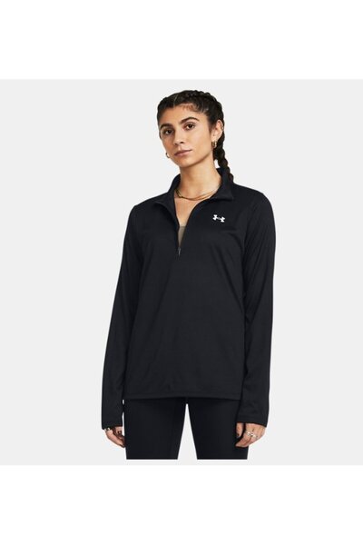 Under Armour Kadın UA Tech 1/2 Fermuarlı- Solid Uzun Kollu T-shirt 1384224-001
