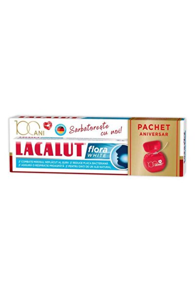 lacalut Flora Whitening 75 Ml + Ata dentara