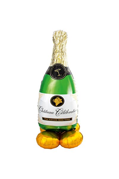 SDX Market AirLoonz Champagne Bottle Foil Balloon 50