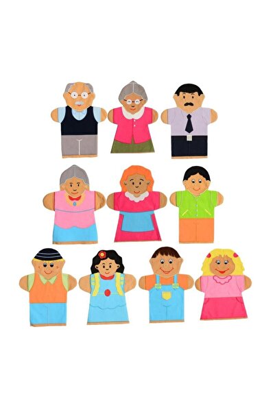 Nilly Toys AND-5001 مجموعة دمى الناس 10 قطع