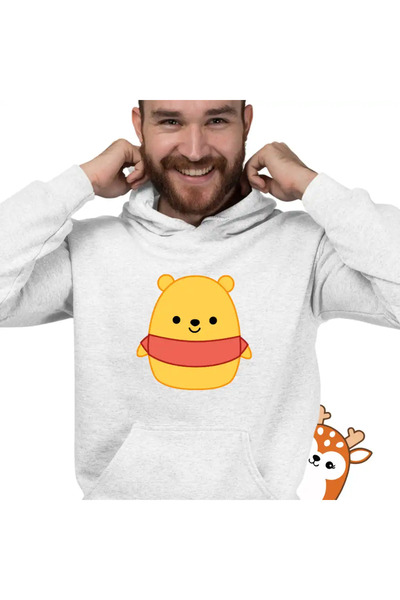 OEM Hanorac Barbati Squishmallows Winnie the Pooh