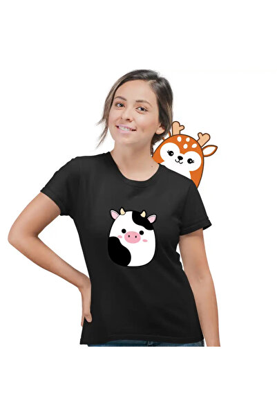 OEM Women's T-Shirt Squishmallows Cow Connor