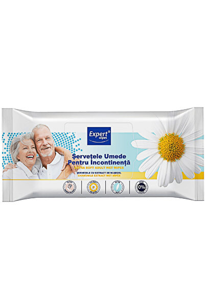 Expert wipes Servetele umede pentru incontinenta Expert Wipes 48 bucati