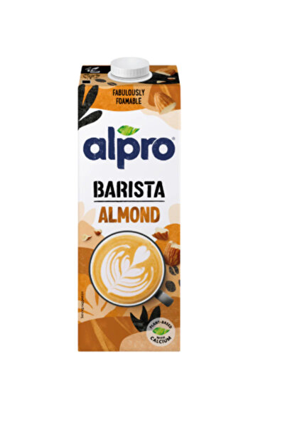 Alpro مشروب اللوز باريستا، 1 لتر × 12 قطعة