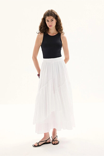 nslook Concept Store Hooopstore - Boho Çapraz Katlı Vual Etek