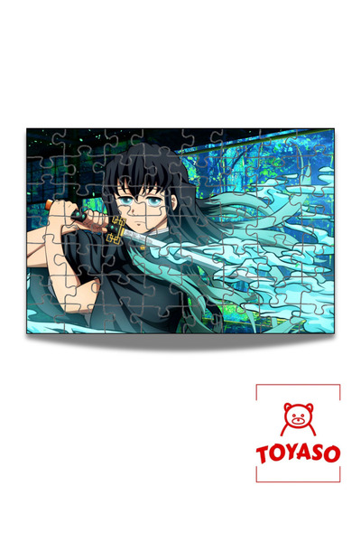 Toyaso Demon Slayer Iblis Avcısı Anime Muichiro Tokito 99 Piece Puzzle