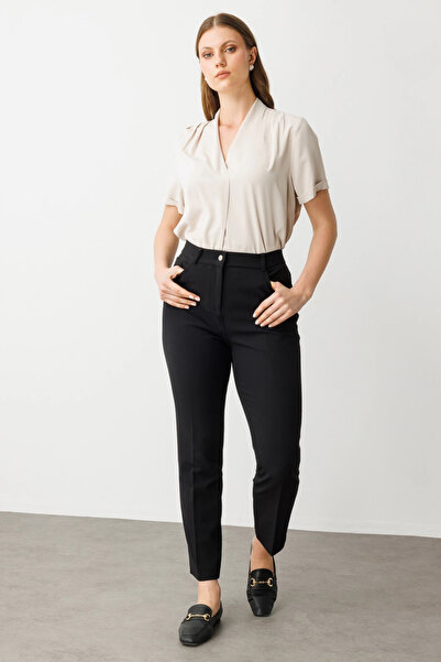 Ekol Top Den Pocket High Waist Pants