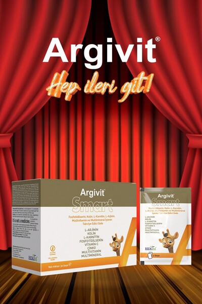 Argivit Smart Phosphotidylserine, Choline, L-Carnitine, L-Arginine, Multivitamin and Multimineral 30 Sachets