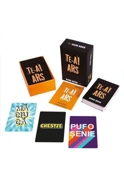 Tessari Dark Deck Card Party Game 'You're Toast' for Adults - AS