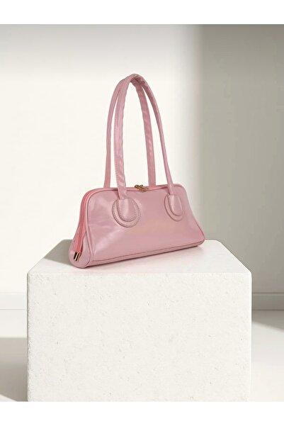 MYSTOBAG Lady Long Handle Baguette Hand and Shoulder Bag