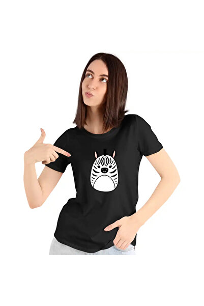 OEM Women's T-shirt Squishmallows Zebra Africa