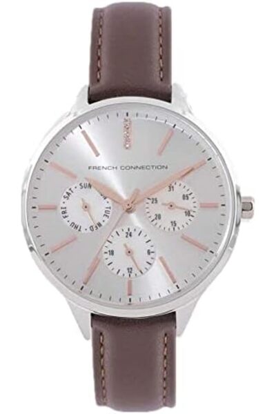 French Connection Analog Silver Dial Women's Watch-FC150BR
