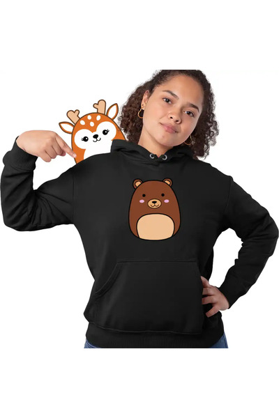 OEM Women's Sweatshirt Squishmallows Brown Bear