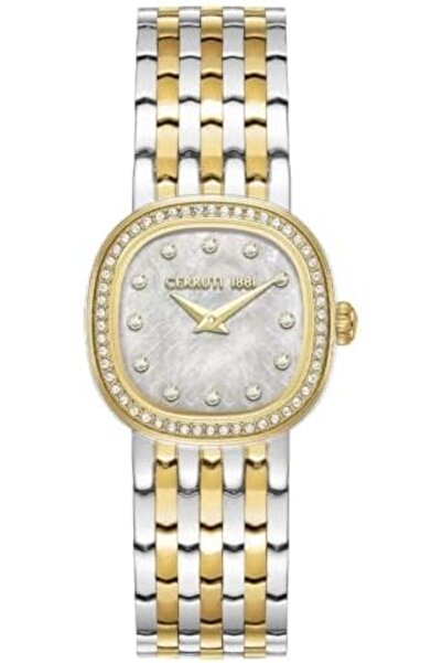 Cerruti 1881 Gresta White Mother Of Pearl Dial Women Watch