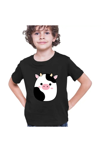 OEM Tricou Copii Baieti Squishmallows Vacuta Connor