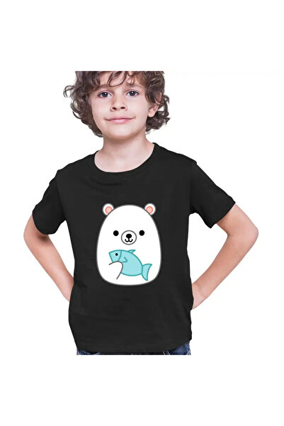 OEM Tricou Copii Baieti Squishmallows Urs Polar Fram
