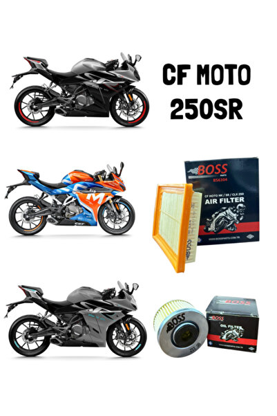 BOSS Cf Moto 250SR Yağ ve Hava Filtresi Bakım Seti