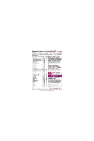 Vitabiotics WELLMAN CONCEPTION