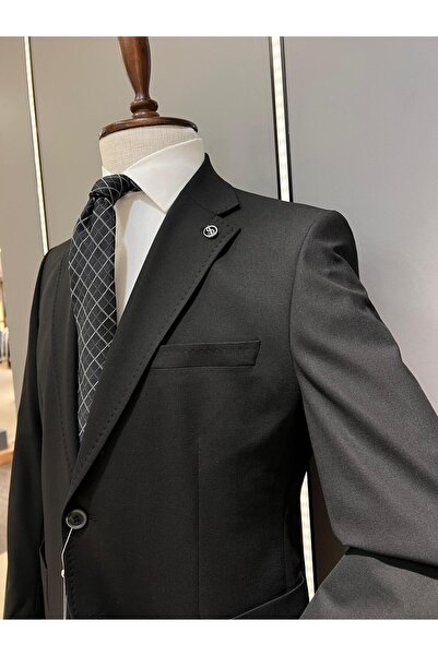 cemden SİYAH YÜNLÜ TAKIM 252058-01A