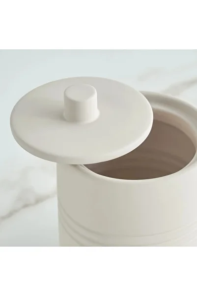 Home Centre Lea Stoneware Cotton Jar