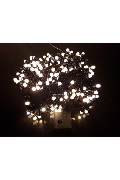SDX Market Instalație de Crăciun, 20 m, liniară, alb cald, 200 LED-uri Q8, SD...