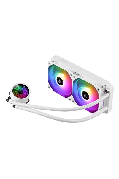 Segotep BeVere 240mm ARGB Beyaz Sıvı Soğutucu