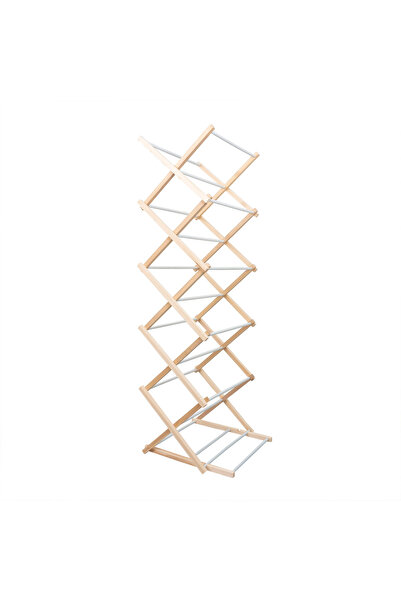 Z-Tools Wooden drying rack 178x54cm, foldable EXT8086