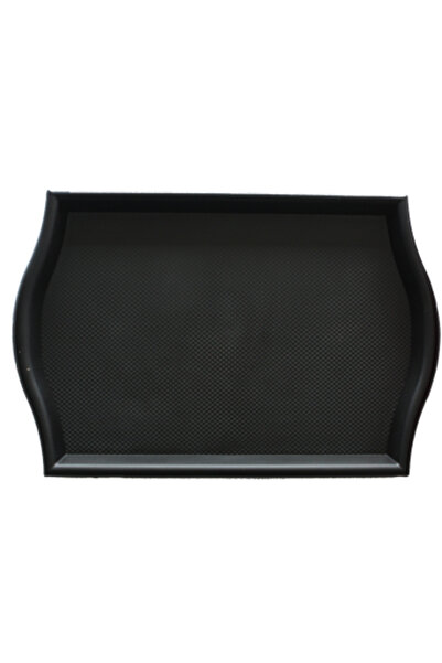 Raki Tava servire 35,5x45 culoare neagra cu strat antialunecare
