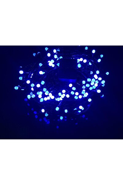 SDX Market Instalație de Crăciun, 30 m, liniară, albastră, 300 LED-uri Q8, SD...