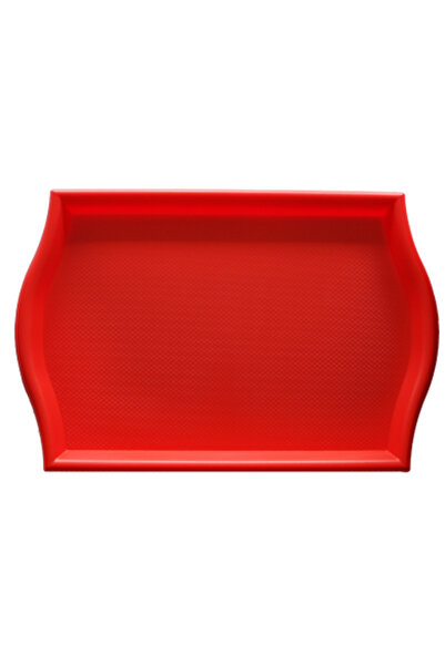 Raki Tava servire 35,5x45 culoare rosie cu strat antialunecare