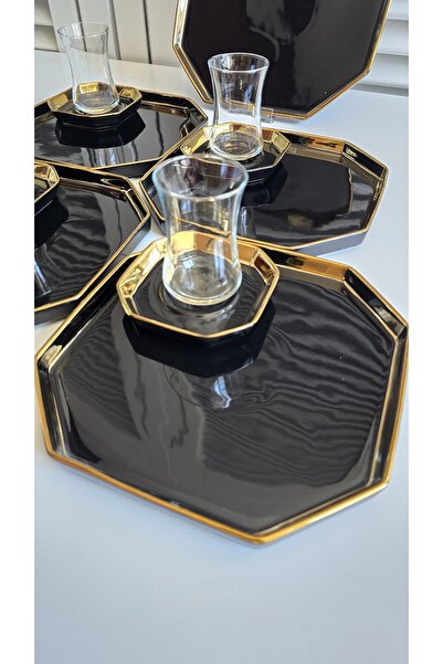 GULHANILE 13 Piece Cake Tea Set for 4 People