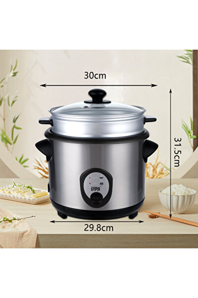 WINNINGSTAR Winning Star Multi-Purpose Rice Cooker, 2.2L, 900W