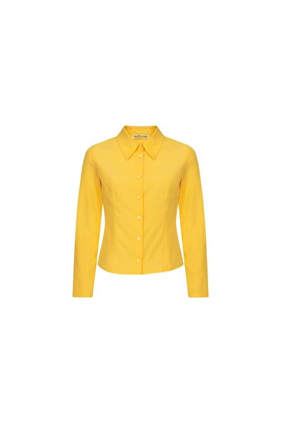 HAKKE Body Fitting Basic Crop Shirt