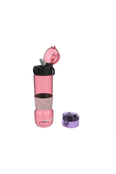 zweikell Lento Switch Pink Bpa Free 650 ml Tritan Water Bottle