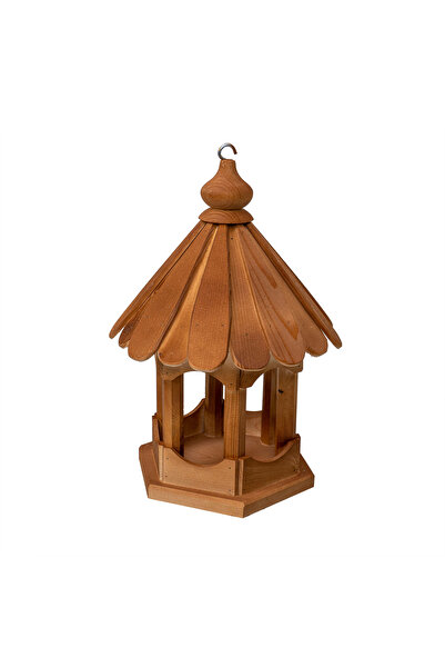 Z-Tools Colivie pentru păsări din lemn cu cuier, H 45 EXT10522