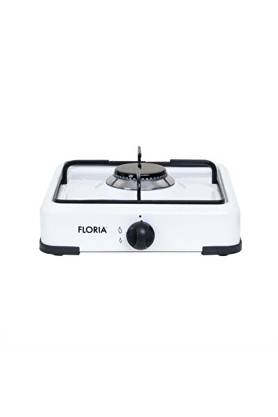 Floria 1-burner gas stove, Floria, with cylinder supply, white color ZLN7119