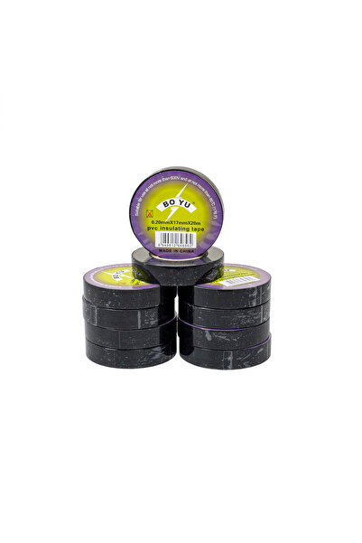 Z-Tools Set 10 buc. bandă izolatoare pentru fire 0.2x1.7mm, 20m neagră ZTS826...