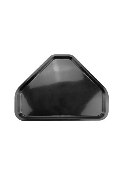 Raki Trapezoidal fiberglass serving tray 34x48 cm, black