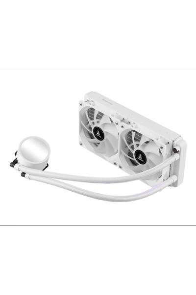 Segotep BeVere 240mm ARGB Beyaz Sıvı Soğutucu