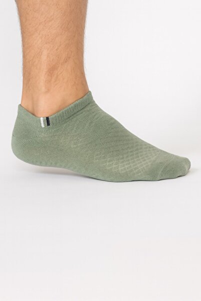 Plus Scorpion Ανδρικές κάλτσες από βαμβακερό αθλητικό παπούτσια 3 συσκευασίες – Μέγεθος 40-44 – Μπλε / Γκρι / Πράσινο – Αναπνεύσιμο