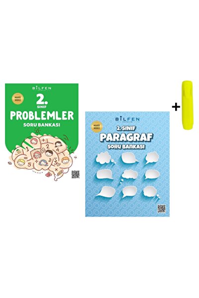 Bilfen Yayıncılık 2.Sınıf Problem Ve Paragraf Soru Bankası Yeni Ürün