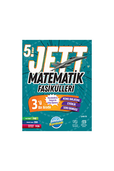 İntro Yayınları 5. SINIF JETT MATEMATİK FASİKÜLLERİ ( 2025- 2026