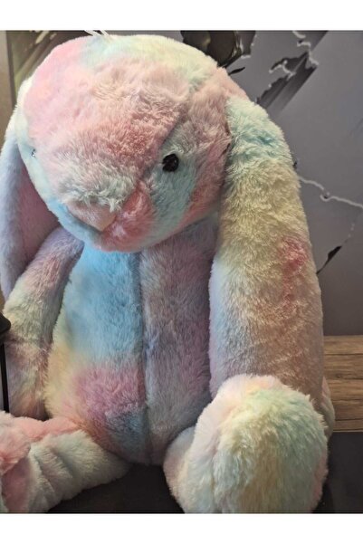 Halley Peluş Oyuncak ÇOK RENKLİ UYKU ARKADAŞI TAVŞAN 60cM