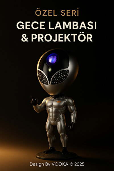 MO DOU Uzay Temalı Gece Lambası & Projektör | Kumandalı Yıldızlı LED Atmosfer Işığı | Çocuk & Yetişkin Uyku