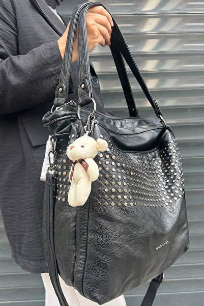 Just Polo حقيبة كتف أنيقة للنساء من الجلد الناعم الفاخر من الموسم الجديد مع ح...