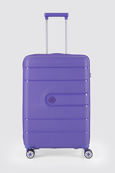 ÇÇS Ultra Hafif Polipropilen Kırılmaz Büyük Boy Valiz